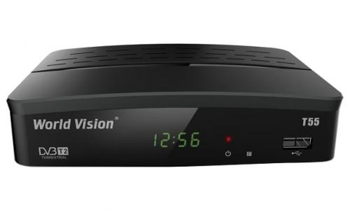 Прошивка для DVB-T2 ресивера World Vision T55