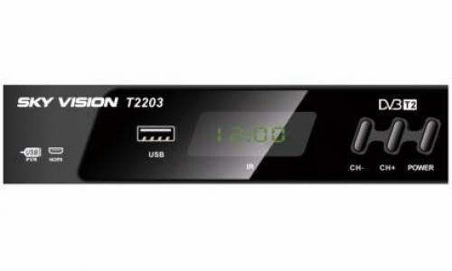 Прошивка для DVB-T2 ресивера Sky Vision T2203