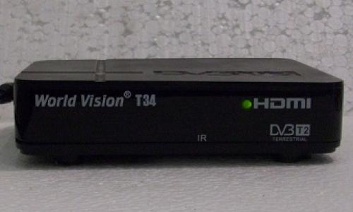 Прошивка для DVB-T2 ресивера World Vision T34
