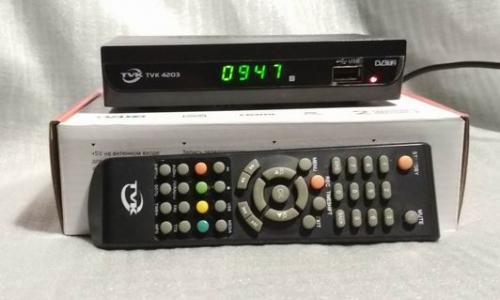 Прошивка для DVB-T2 ресивера TVK 4203