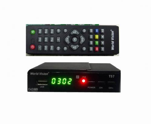 Прошивка для DVB-T2 ресивера World Vision T 57