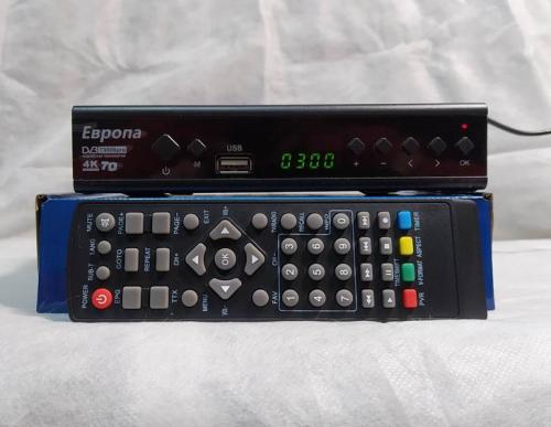 Дамп прошивки для DVB-T2 ресивера Европа DVBT9000