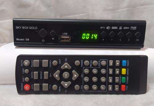 Прошивка для DVBT2 ресивера Sky Box Gold model T9